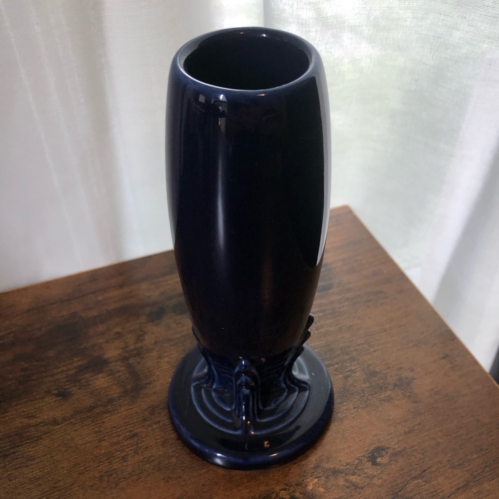 Fiestaware Bud Vase Cobalt Blue